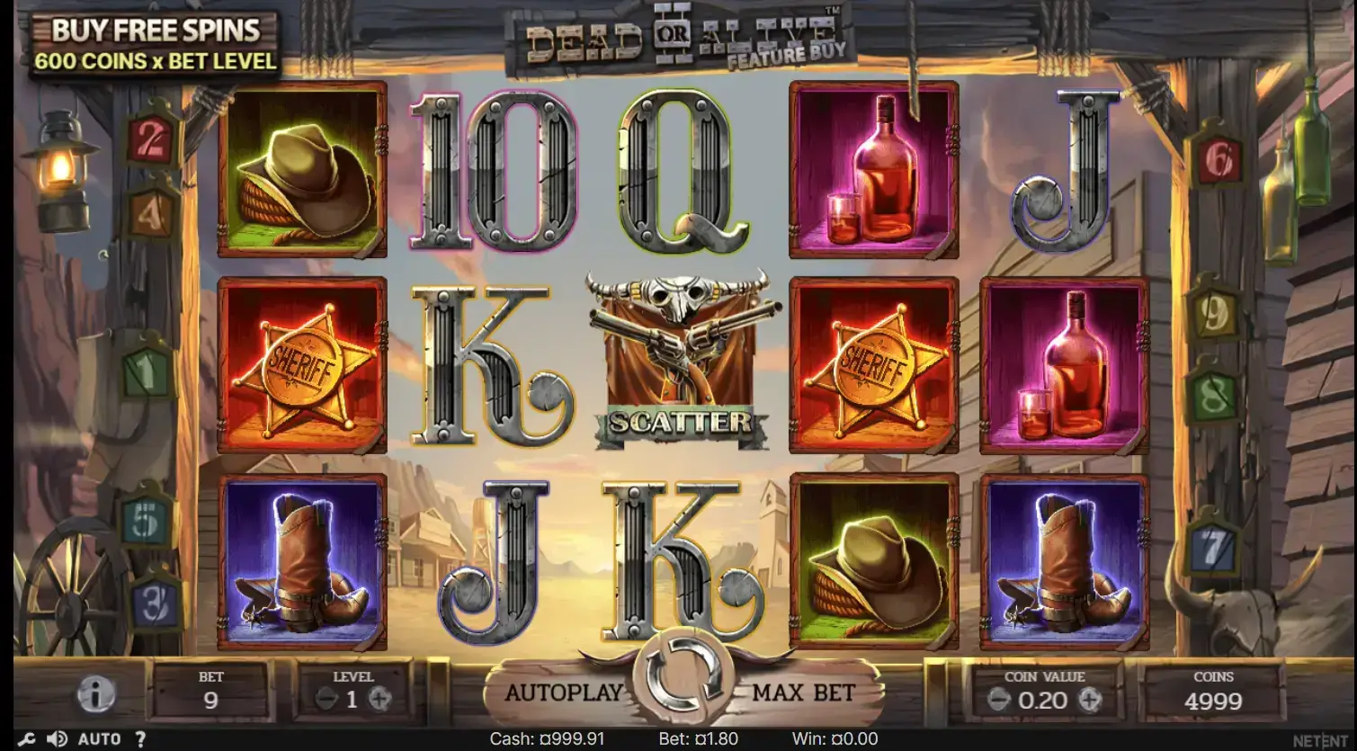 Izberite kazino in odprite slot