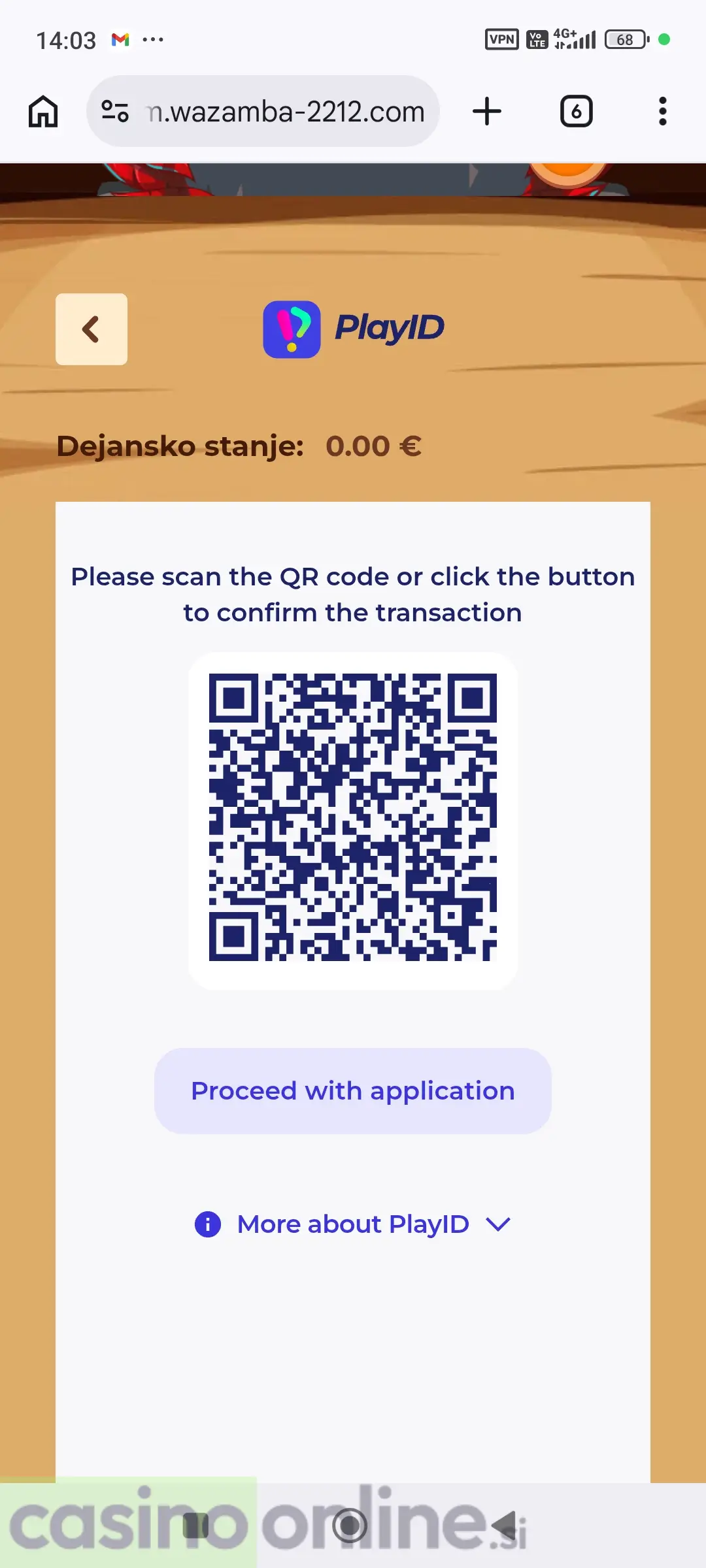 Potrdite s PlayID