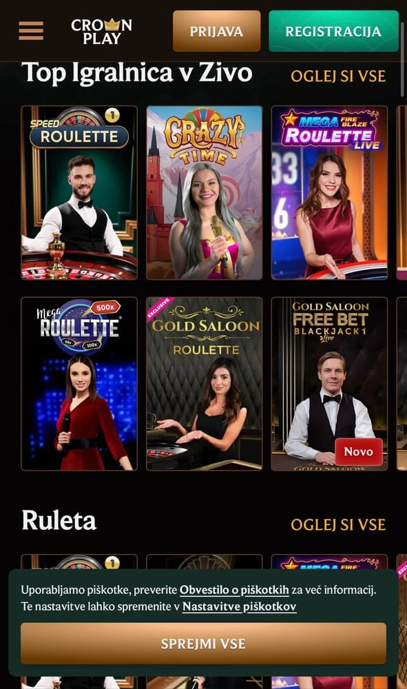 Crownplay live casino