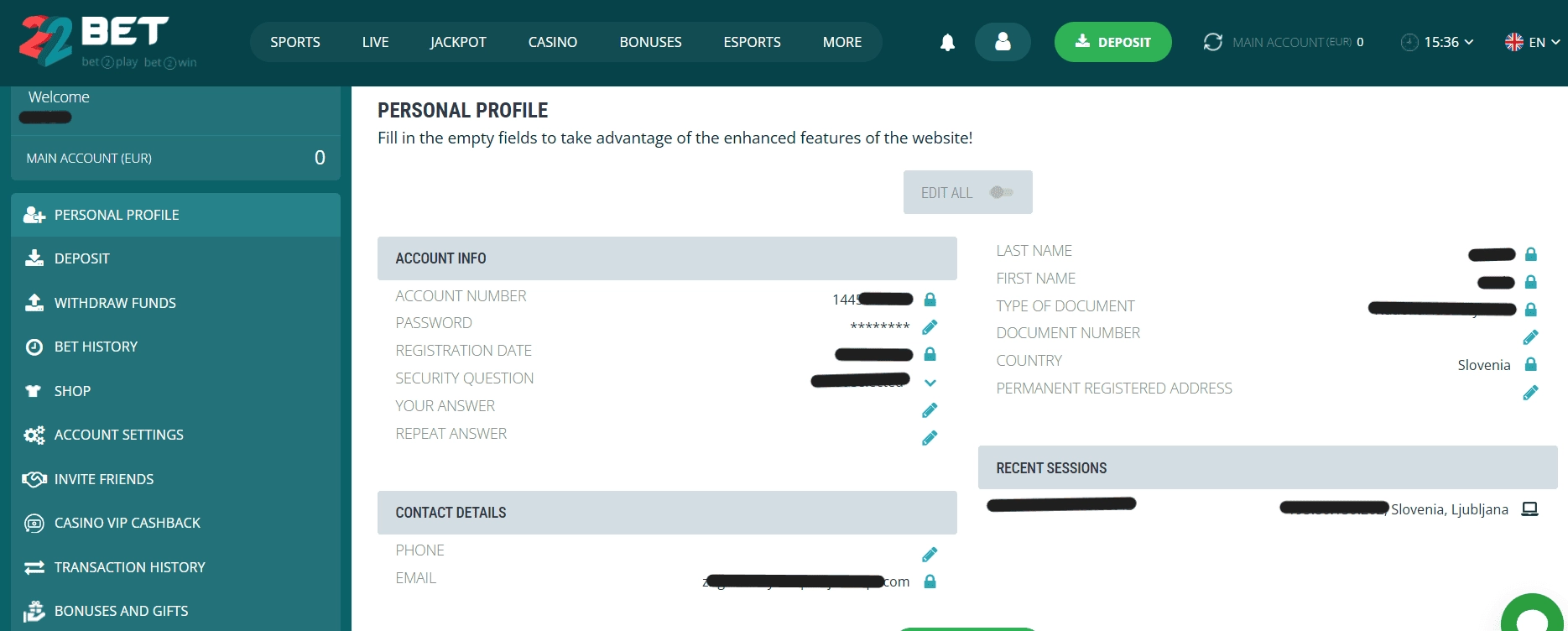 Kako izbrati najboljši casino za polog 1 €