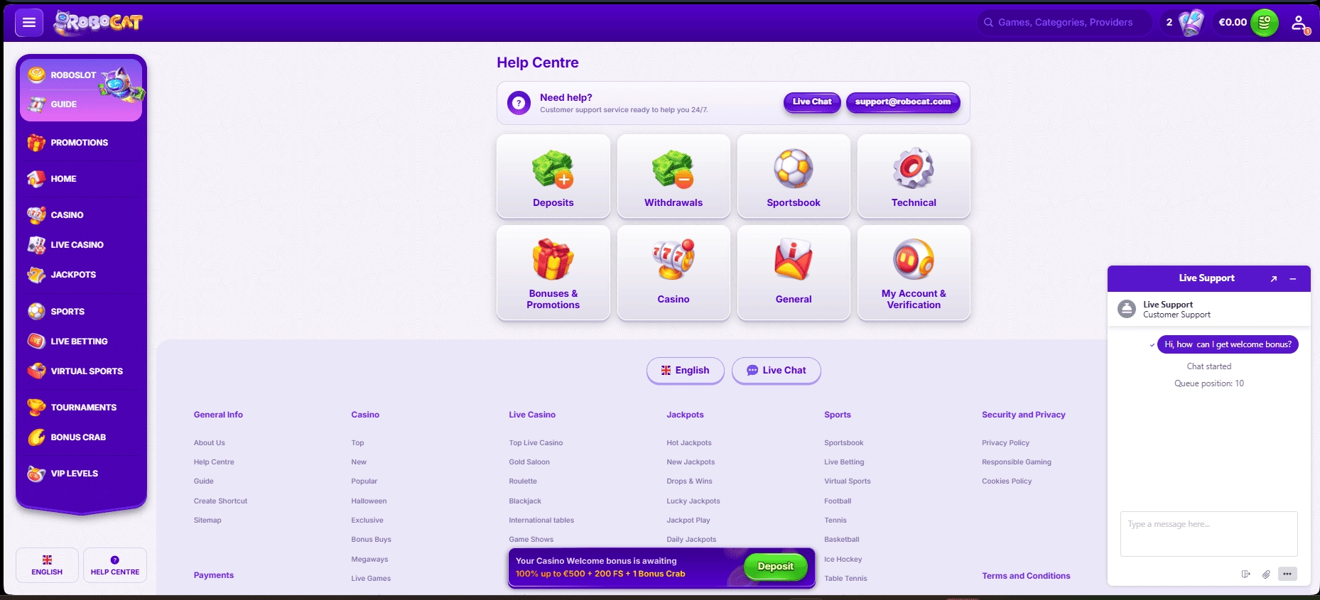 Pozorni bodite na podporo igralcem