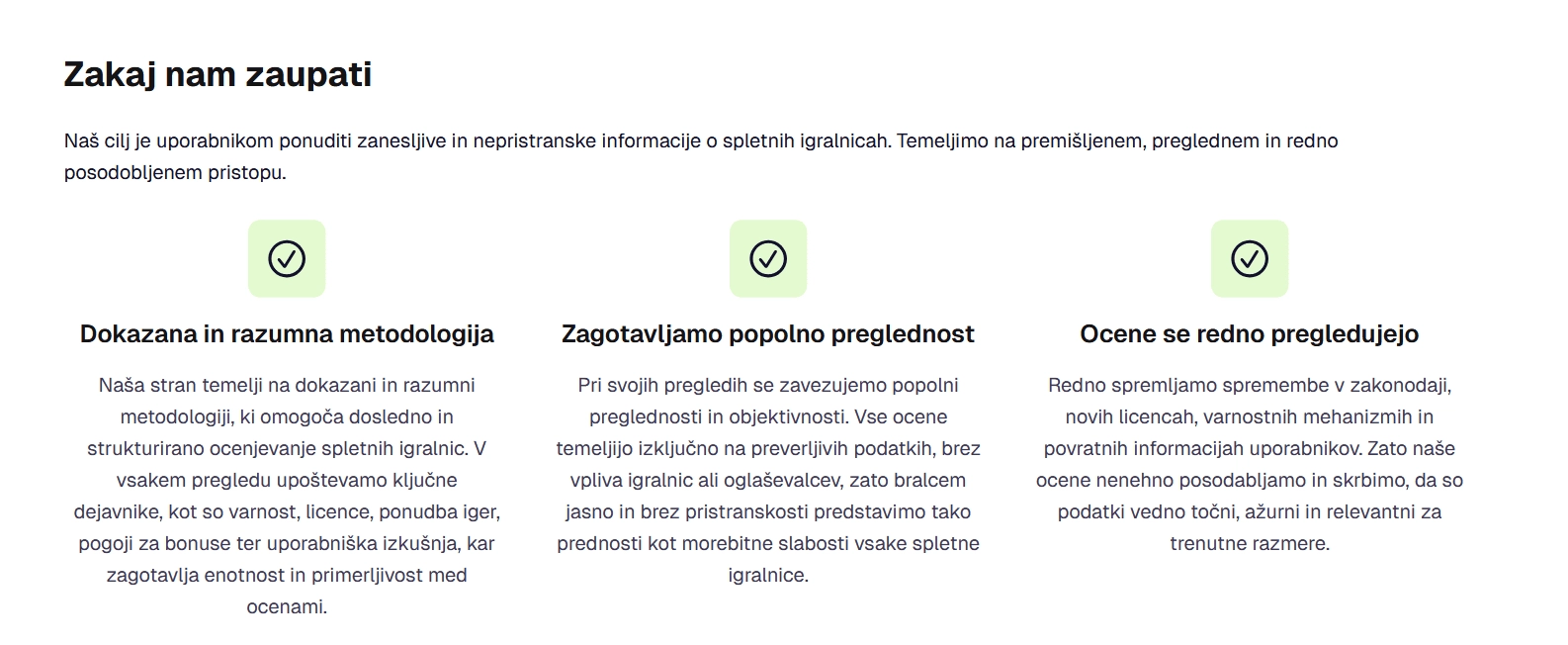 Preberite mnenja in strokovne recenzije