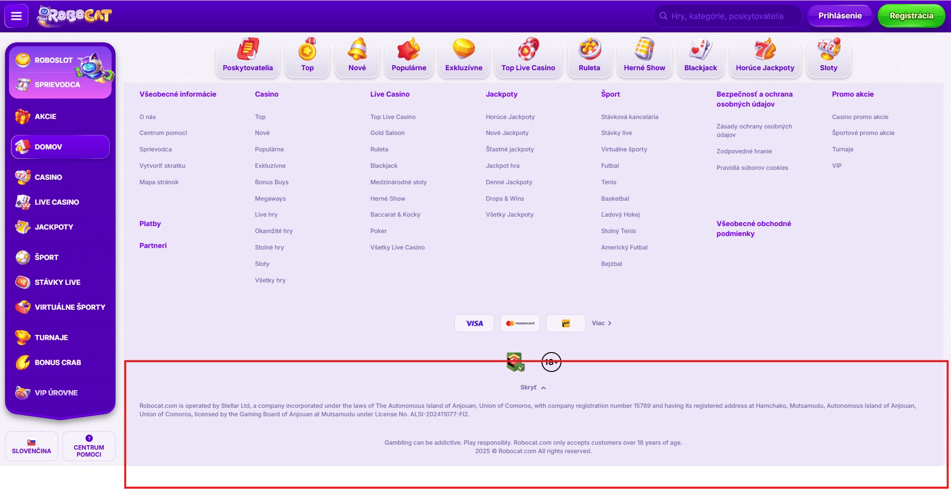 Preverite licenco in ugled