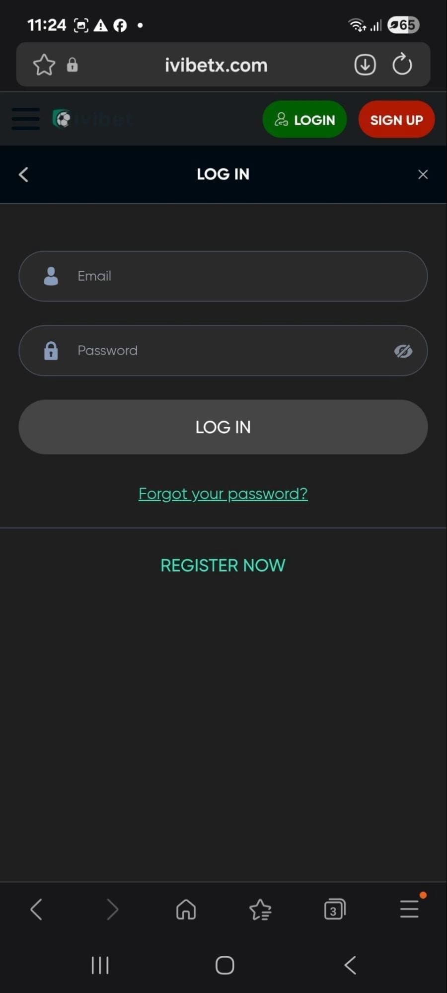 Prijava v Ivibet Casino