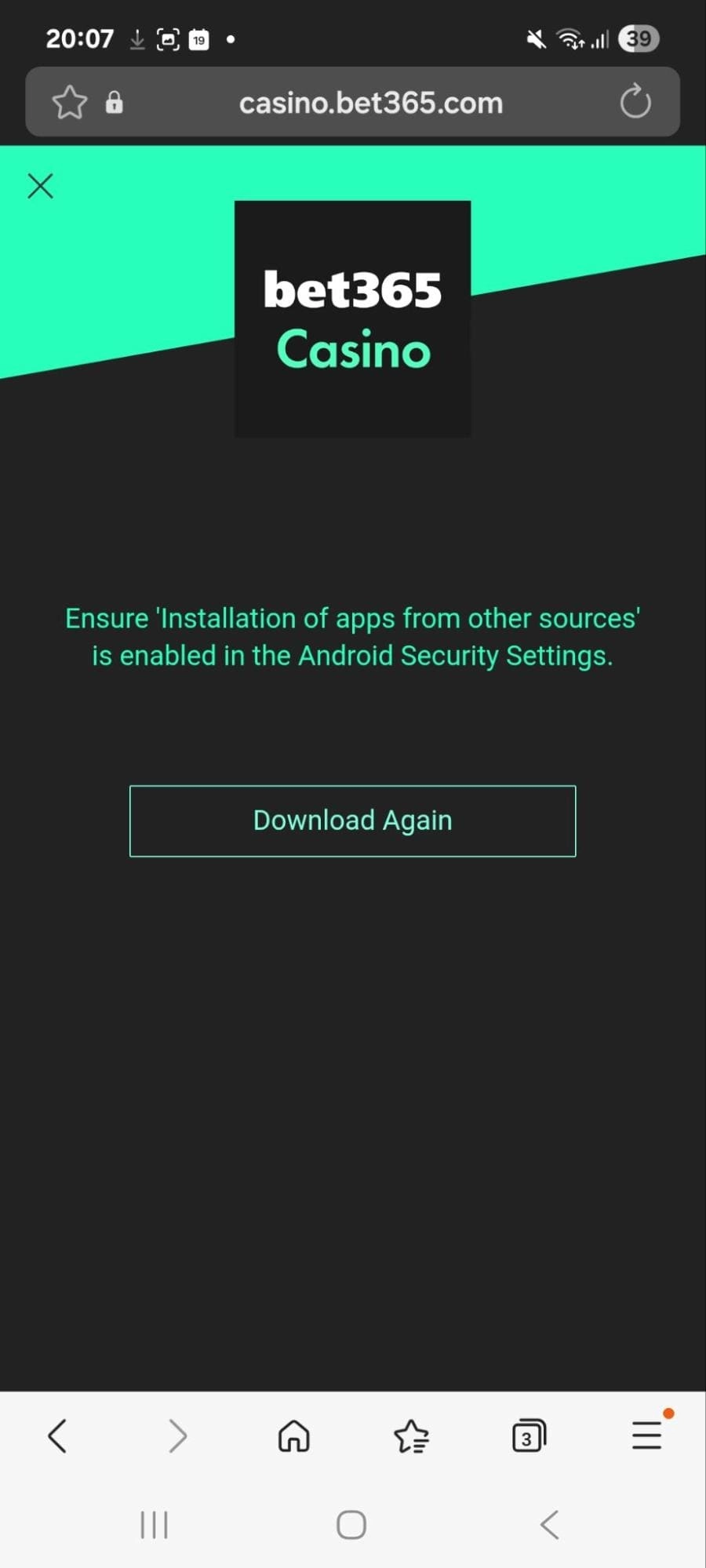 bet365 prenesi aplikacijo