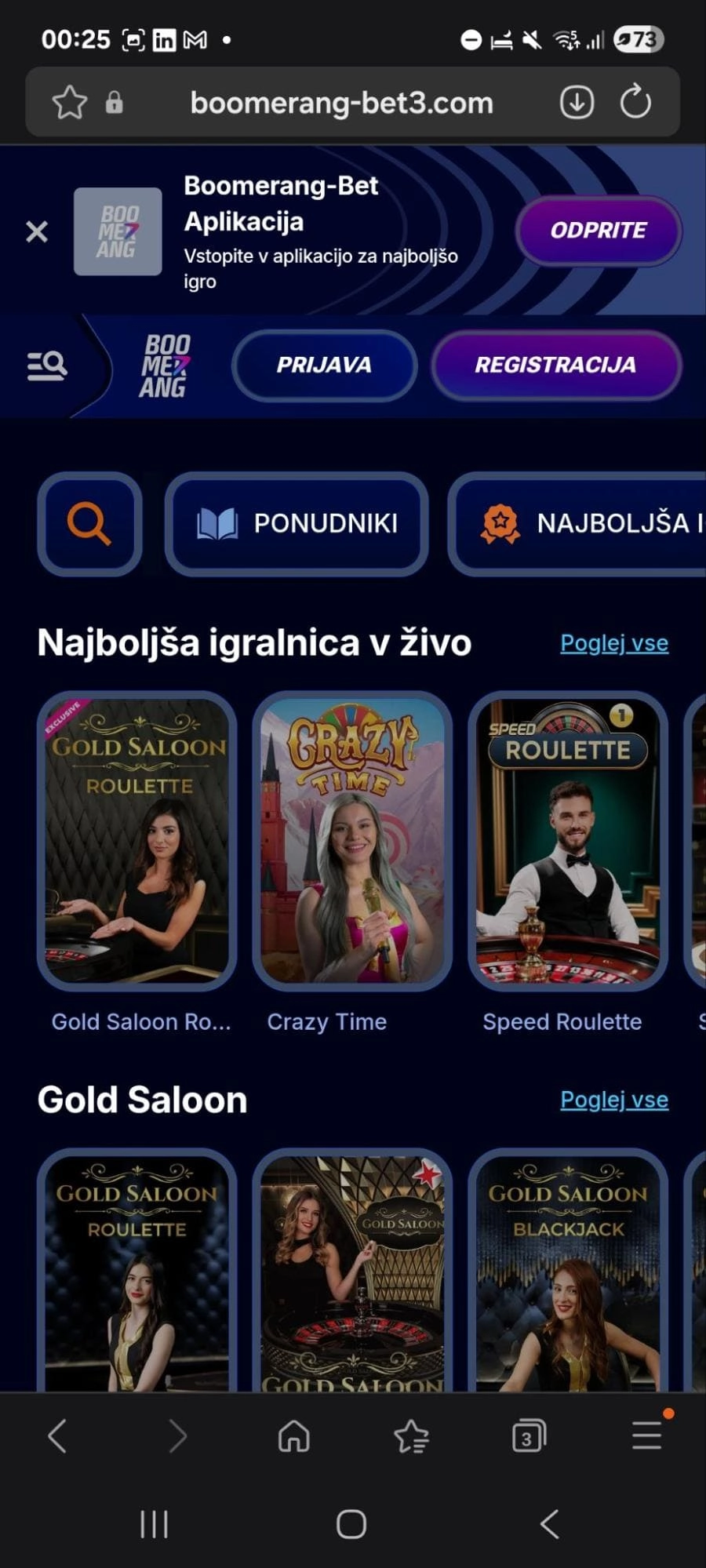 Boomerang Bet dobrodošel bonus